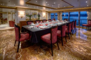 Superyacht PEGASUS V (ex PRINCESS MARIANA) -  Formal Dining